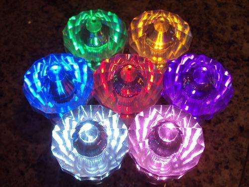 PINK SUBMERSABLE LED DIAMOND FLORA LIGHTS